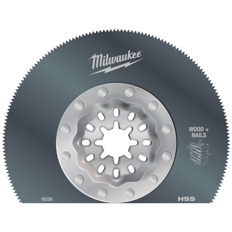 Milwaukee 85mm Multi Material Tool Blade Milwaukee 85mm Multi Material Tool Blade